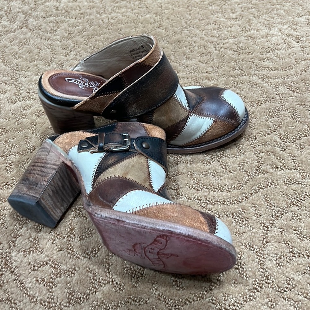 Freebird by Steven Brown and Cream Mules
